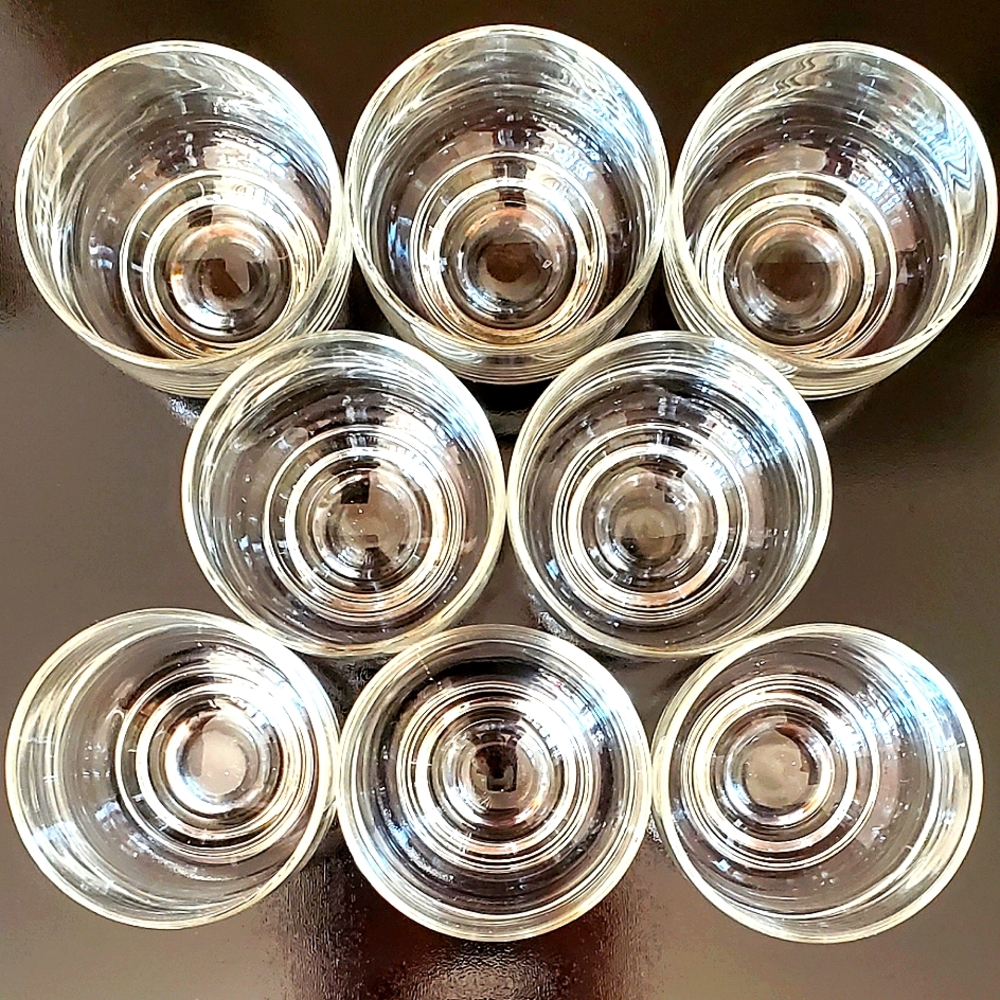 (8) Perfect Pour 6oz Old Fashion or Juice Glasses - Picture 3 of 5